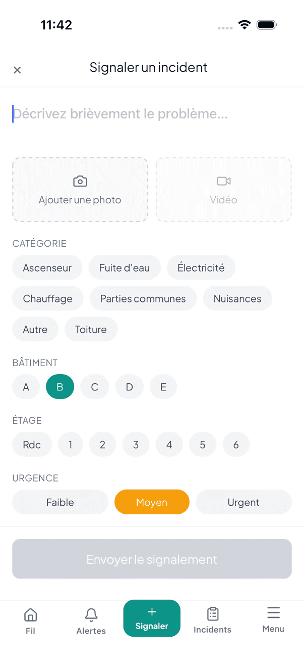 Signalement